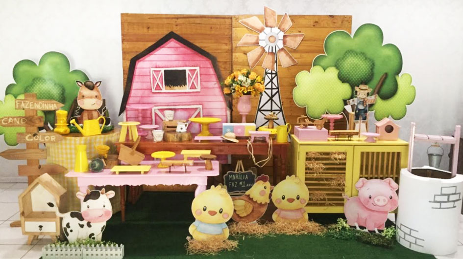 decoração festa fazendinha